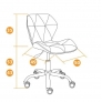 Кресло SELFI (флок коричневый 6)